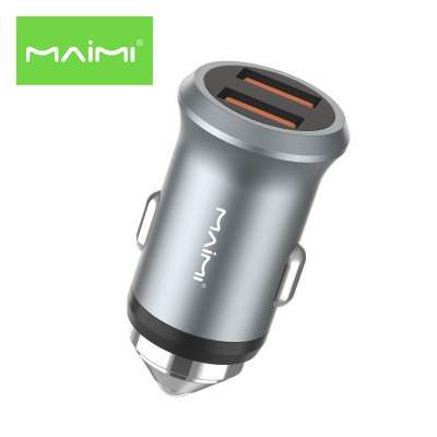 Manufacturer supplier mini dual usb car adapter fast car charger